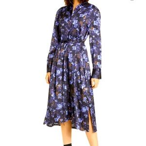 Gorgeous VINCE blue/purple floral dress